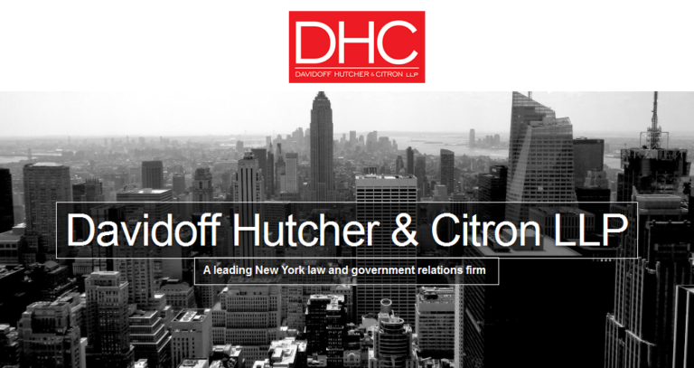 DHC law firm header image - New York City skyline