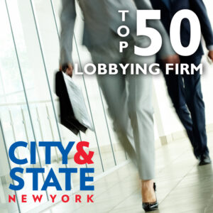 DHC Ranked a Top 50 NYC Lobbying Firm by City & State Magazine