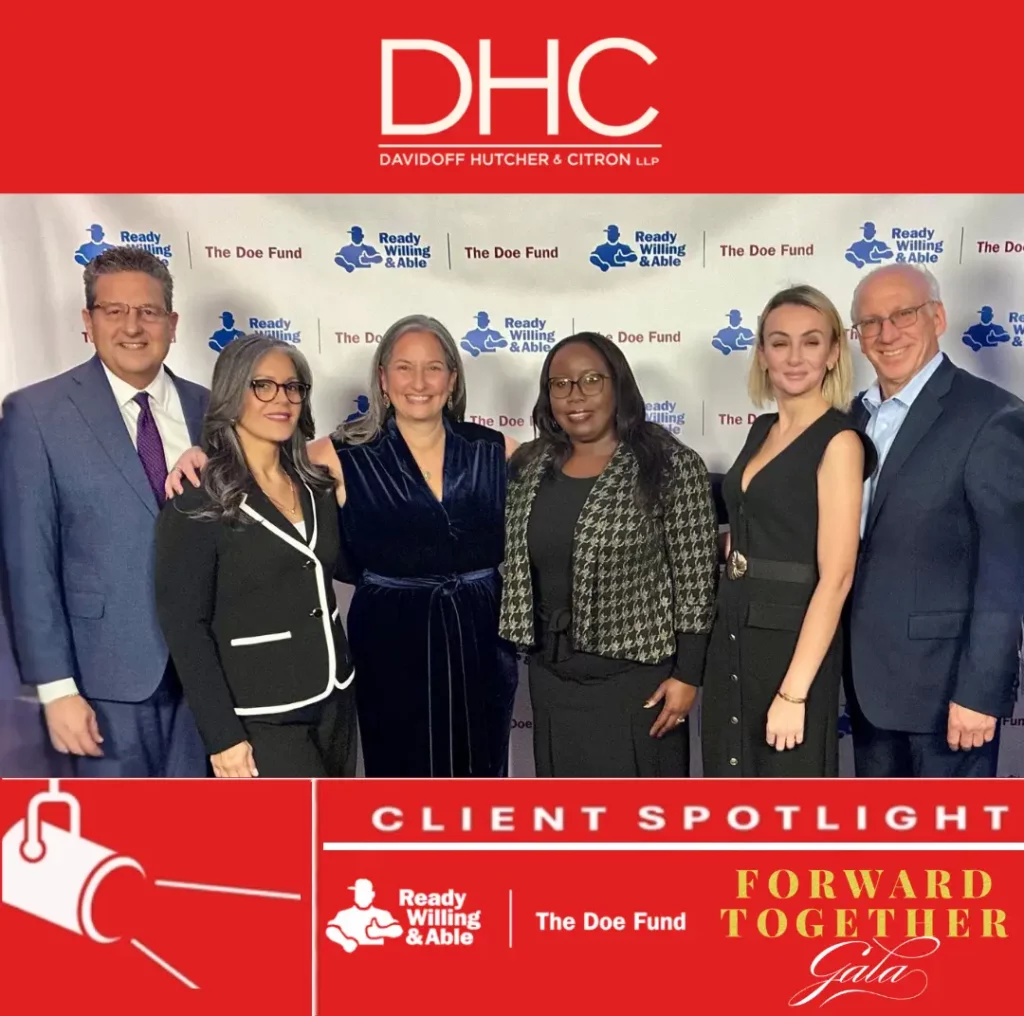DHC The Doe Fund Forward Together Gala